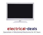 View Item Electrotec LE-40GB01C. 40" LED Edge-Lit TV. Full HD 1080p with Freeview. White.
